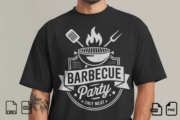 Barbecue Party BBQ T-Shirt Design Review