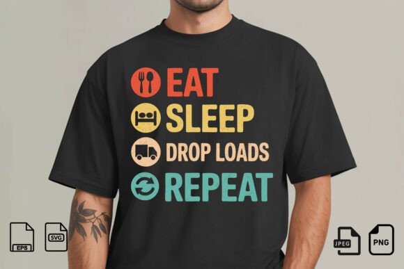 Eat Sleep Drop Loads Repeat Shirt Review
