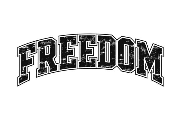 Freedom Vintage Varsity Text Design Review