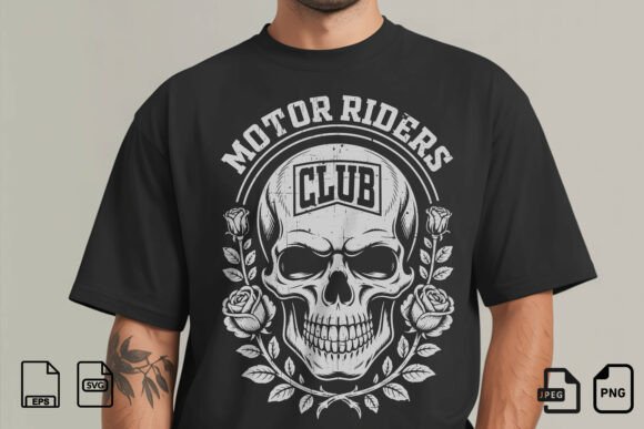 Motor Riders Skull Club T-Shirt Review