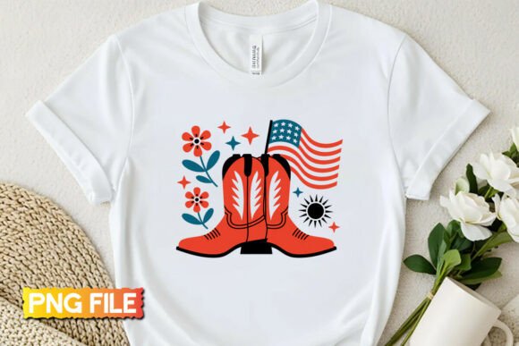 Review: Cowgirl Boots PNG, Patriotic Western PNG