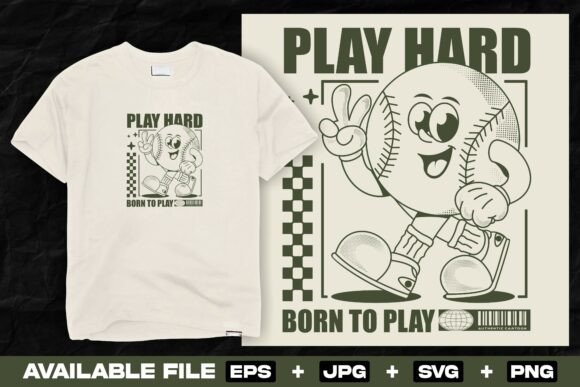 Vintage Cheerful Baseball Character Review
